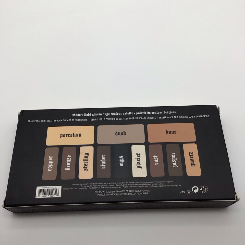 ❤️HOST PICK❤️KVD Shade + Light Glimmer Eye Contour Palette BNIB Limited Edition - Picture 14 of 15